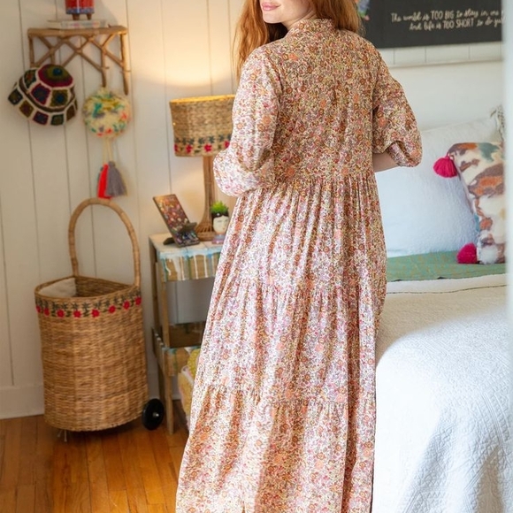 NWT NATURAL LIFE "April" Shirt Dress - Picture 2 of 4